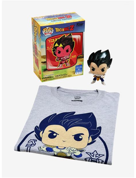 Metallic Vegeta Funko POP! & Tee Bundle (Box Lunch Exclusive) 